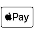 Logo d'Apple Pay sur fond blanc.