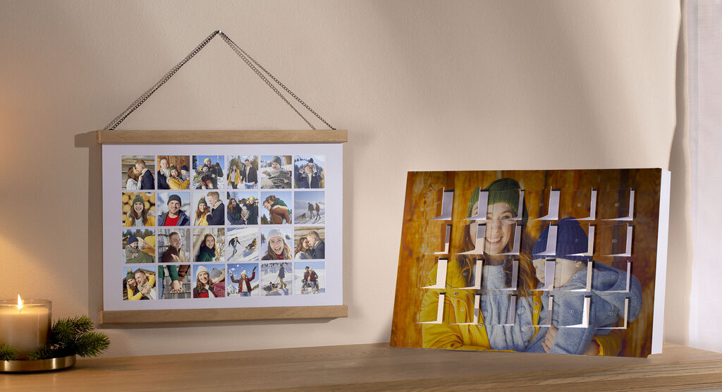 Mur d'images avec des snapshots d'amis partageant de la joie ensemble